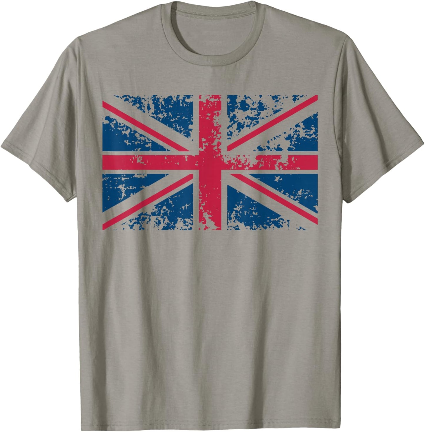 Union Jack Vintage UK Flag Shirt | Britain Loyalists Gift T-Shirt - T-Shirt | Sand