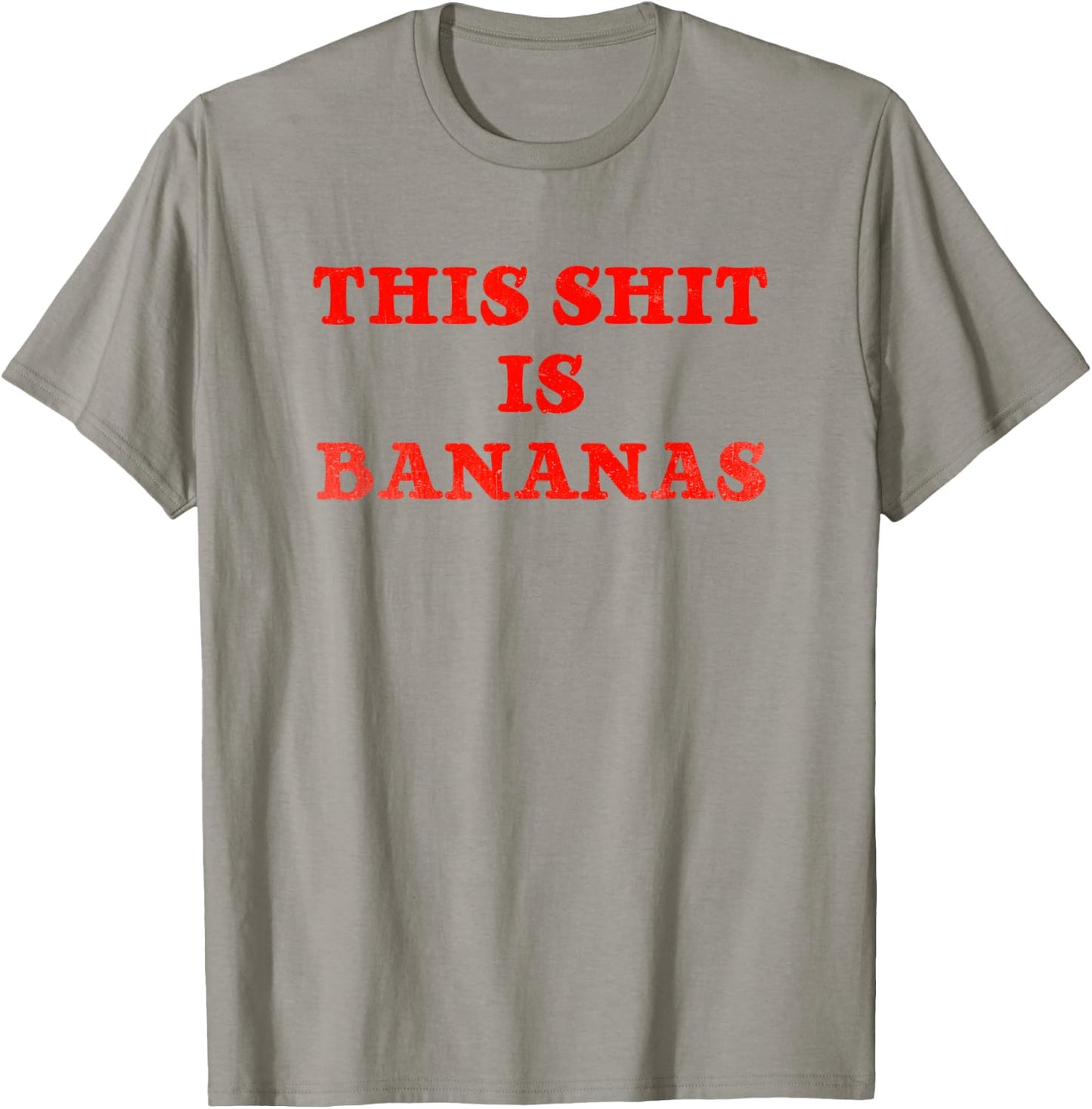 This Shit is Bananas - Retro Pop Music T-Shirt - T-Shirt | Sand