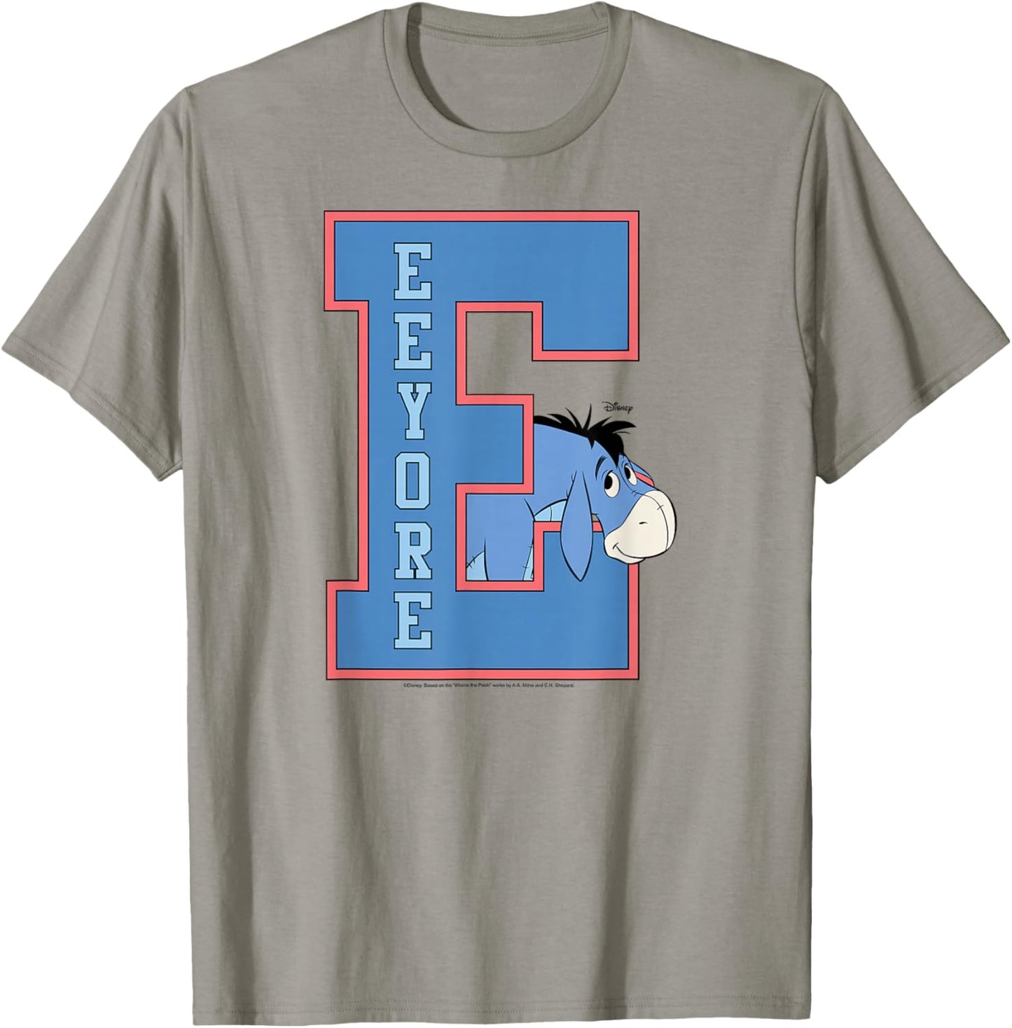 Disney - Winnie The Pooh - Eeyore Collegiate T-Shirt - T-Shirt | Sand