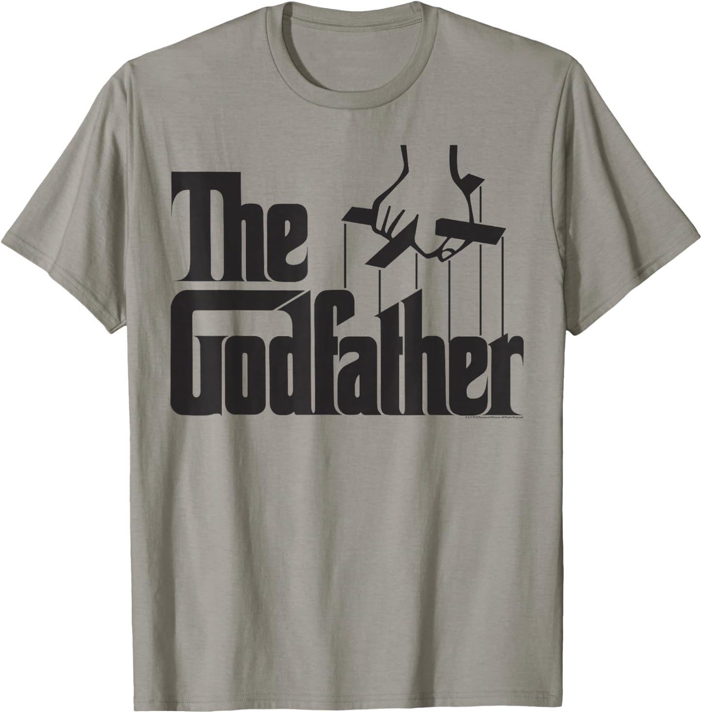 The Godfather Original Title Logo T-Shirt - T-Shirt | Sand