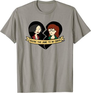 Daria The Jane To My Daria Graphic T-Shirt - T-Shirt | Sand