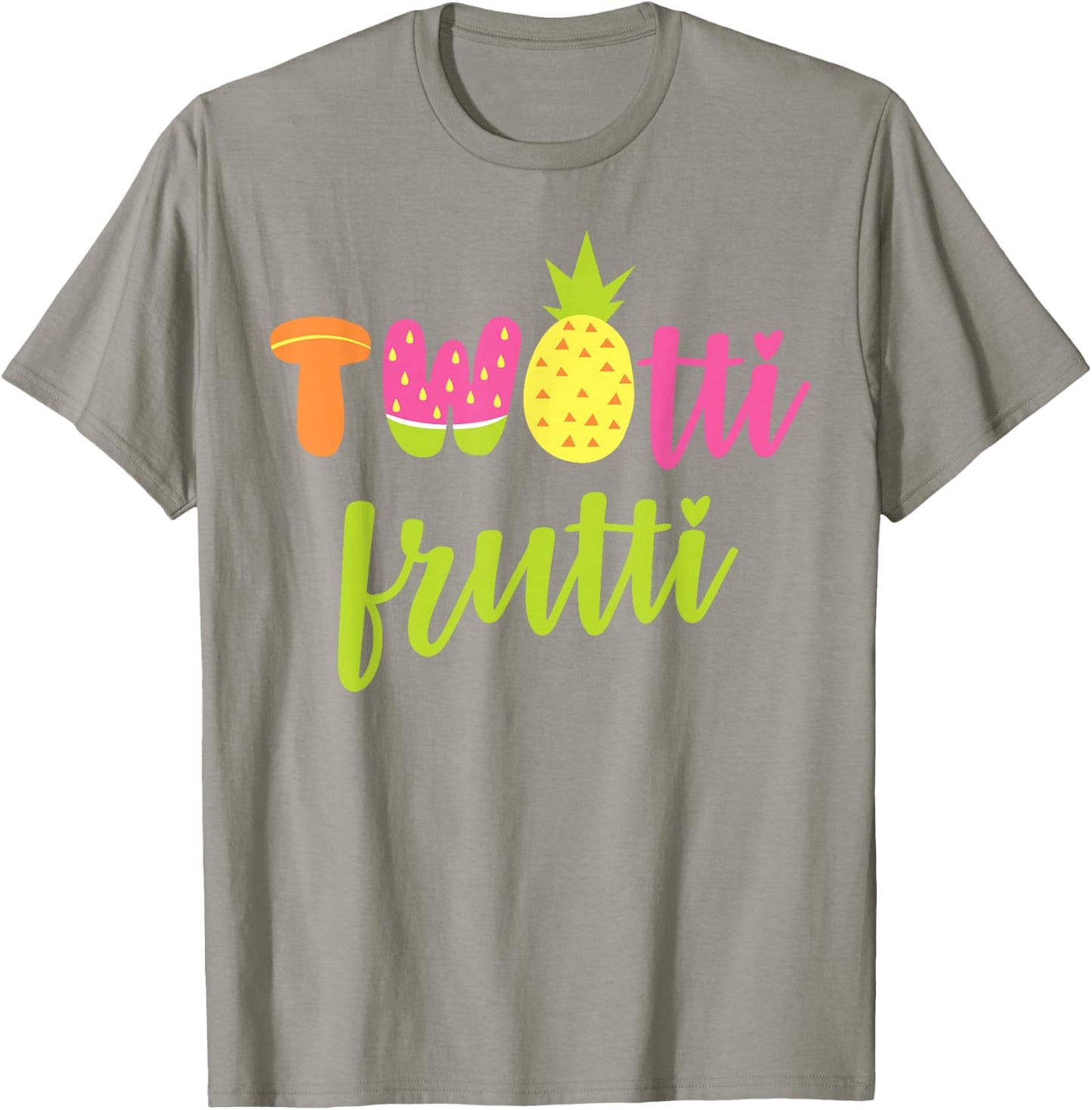 Twotti Fruitti 2nd Birthday Toddler Two Year Old Gift T-Shirt - T-Shirt | Sand