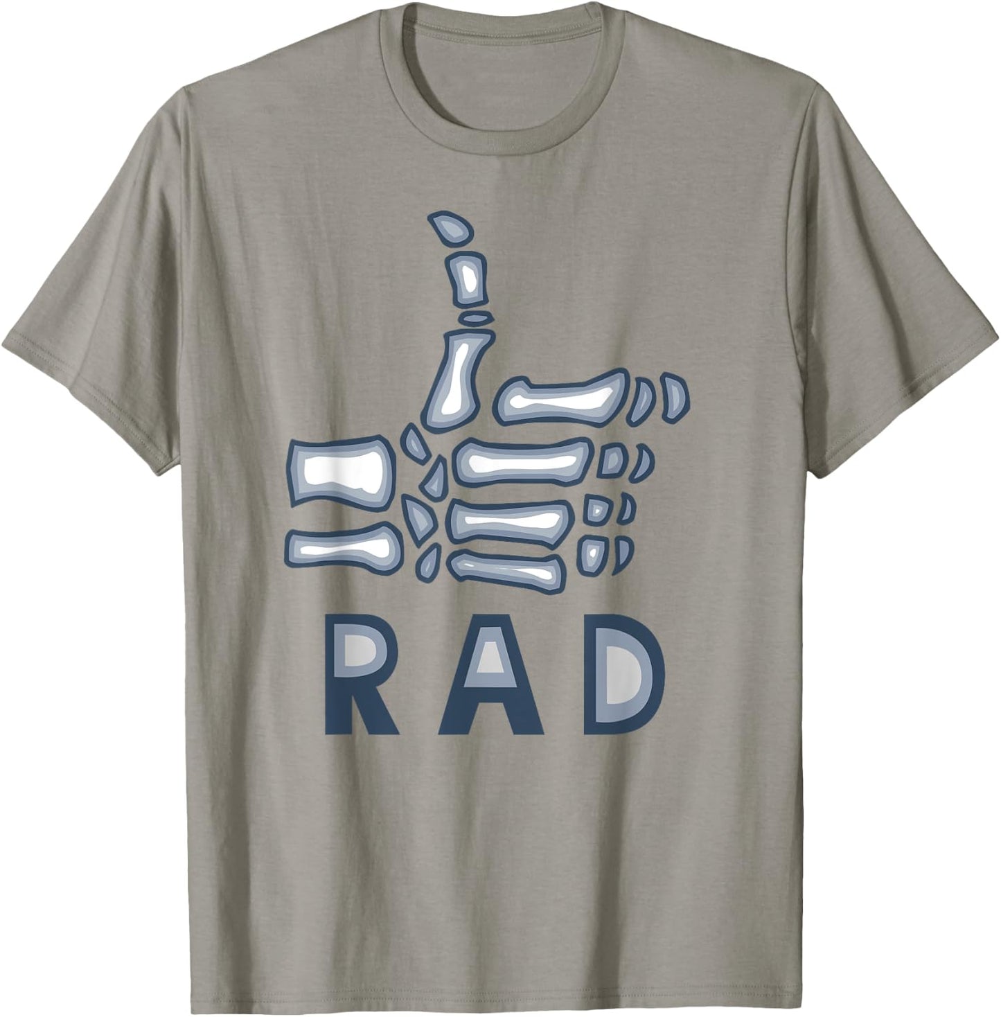Radiology Tech , Rad Skeleton Thumb, X-Ray Gift T-Shirt - T-Shirt | Sand