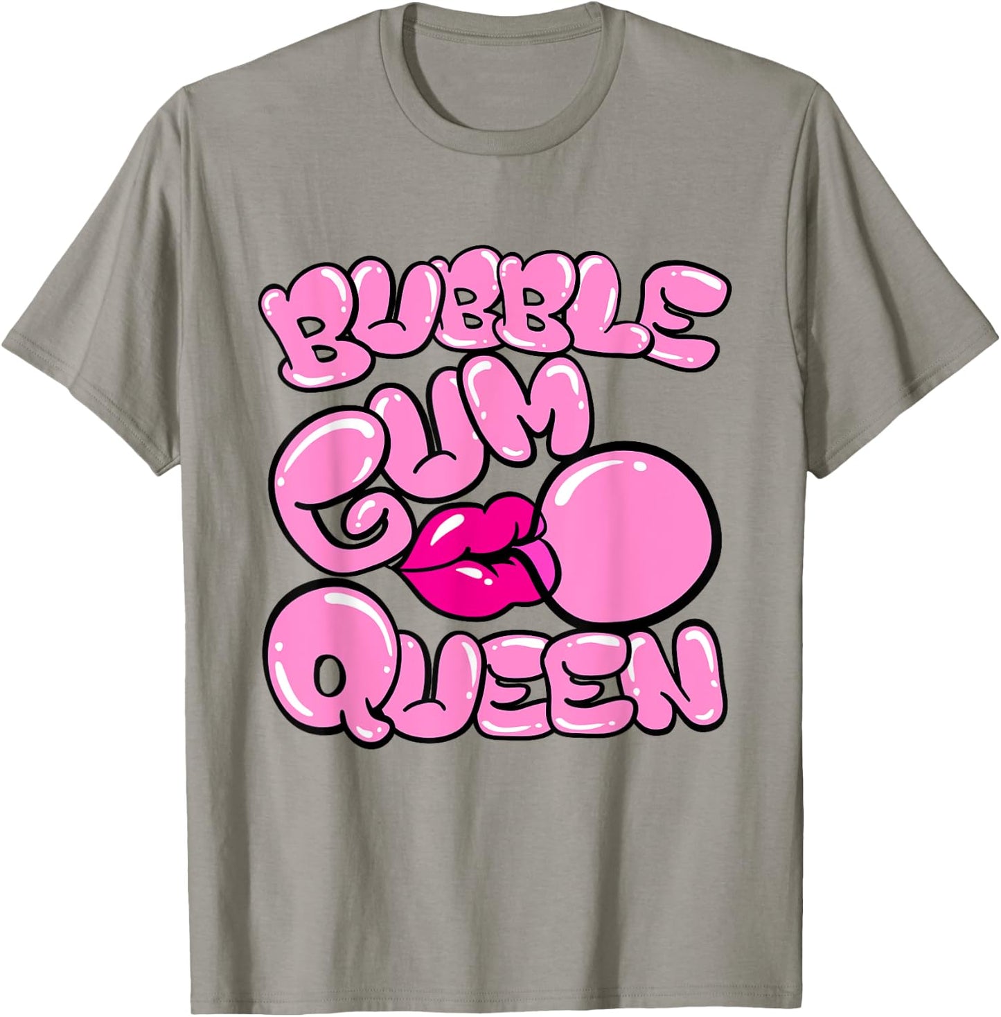 Bubble Gum Queen - Bubble Gum T-Shirt - T-Shirt | Sand
