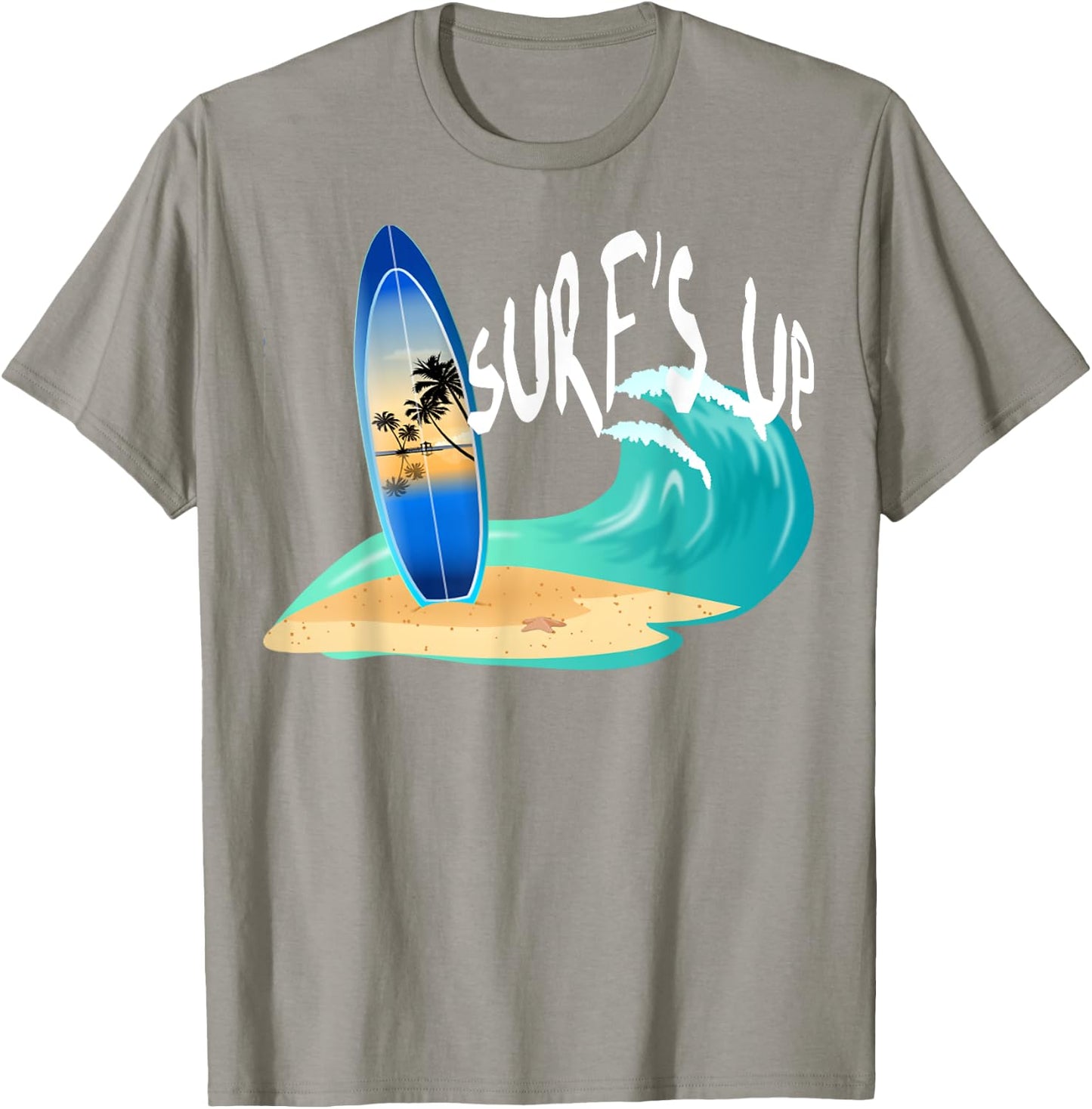 Surf's Up T Shirt T-Shirt - T-Shirt | Sand