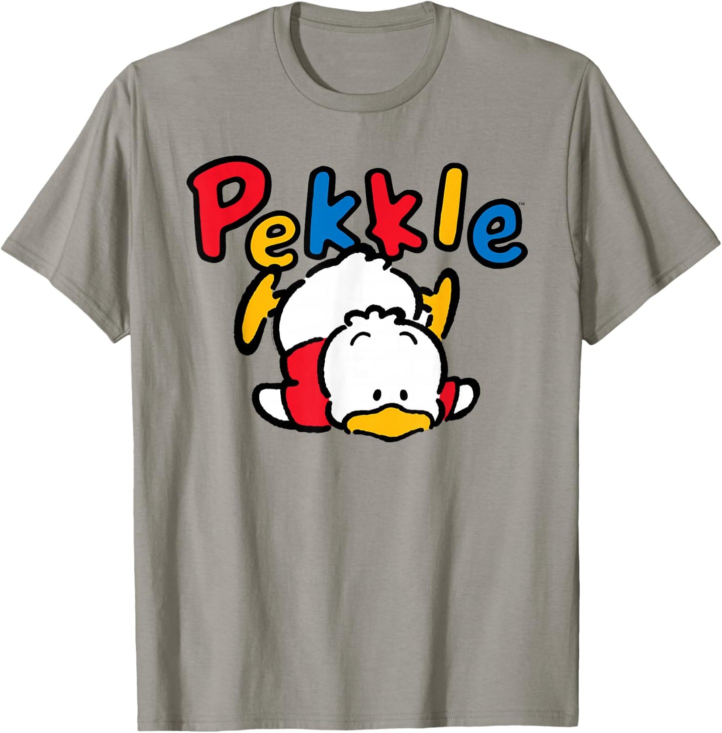 Sanrio Pekkle Backside Logo Shirt T-Shirt - T-Shirt | Sand
