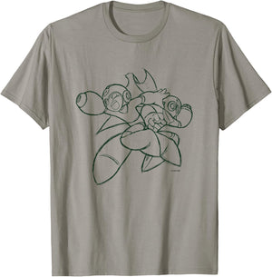 MEGA MAN VS. ProtoMan (B) T-Shirt - T-Shirt | Sand