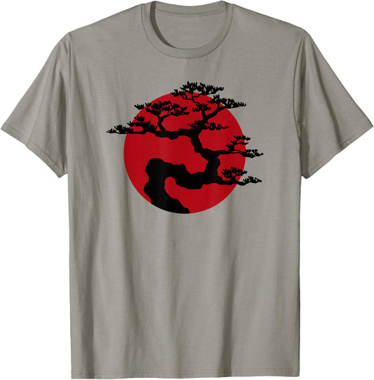 Miyagi Karate Bonsai Japanese Style T-Shirt - T-Shirt | Sand