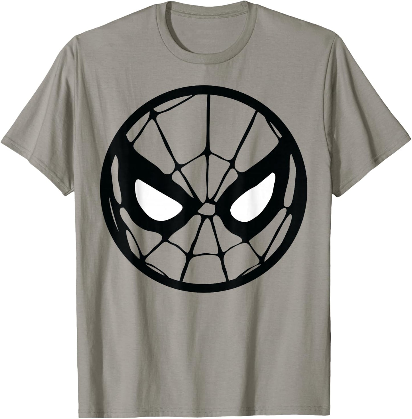 Marvel Spider-Man Circle Mask Graphic T-Shirt - T-Shirt | Sand
