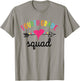 Fourth Grade Squad Girls Boys Teacher Team T-Shirt - T-Shirt | Sand