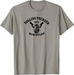 Bob Dylan - Rolling Thunder T-Shirt - T-Shirt | Sand