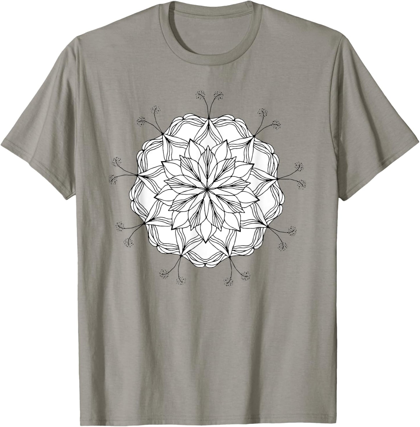 SALE! Beautiful Dandelion Mandala , perfect Gift T-Shirt - T-Shirt | Sand
