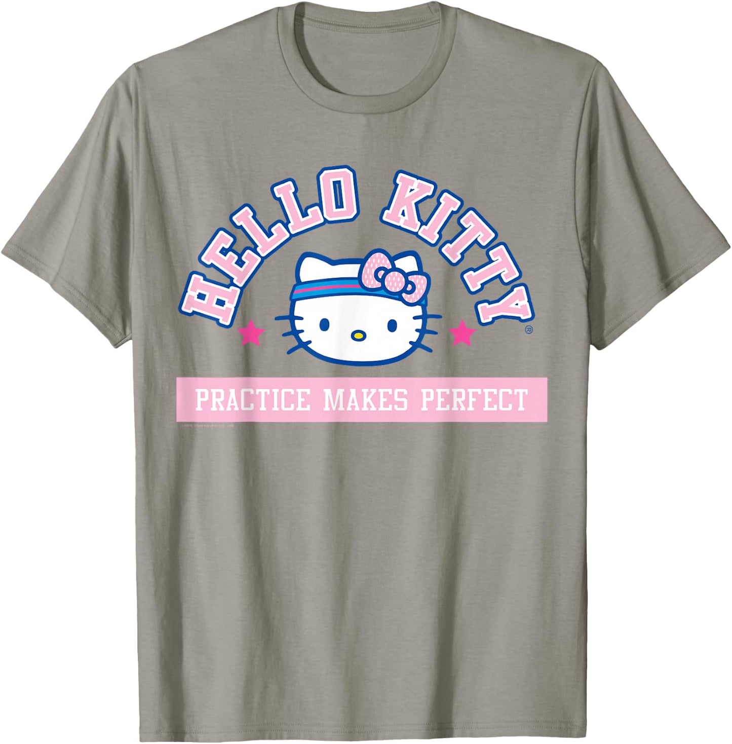 Hello Kitty Practice Makes Perfect Sports Athlete Shirt T-Shirt - T-Shirt | Sand
