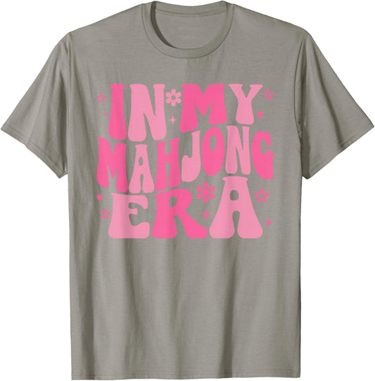 in My Mahjong Era Retro Style Player T-Shirt - T-Shirt | Sand