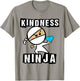 Kindness Ninja Choose Kind Anti Bullying Movement Shirt T-Shirt - T-Shirt | Sand