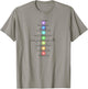 7 Chakras For Yoga Lovers T-Shirt - T-Shirt | Sand