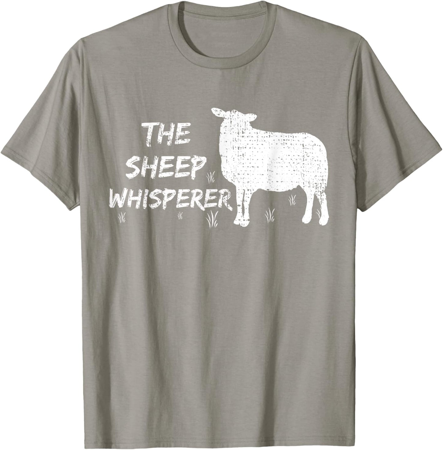 The Sheep Whisperer Farmer Gift Animal Vintage T-Shirt - T-Shirt | Sand