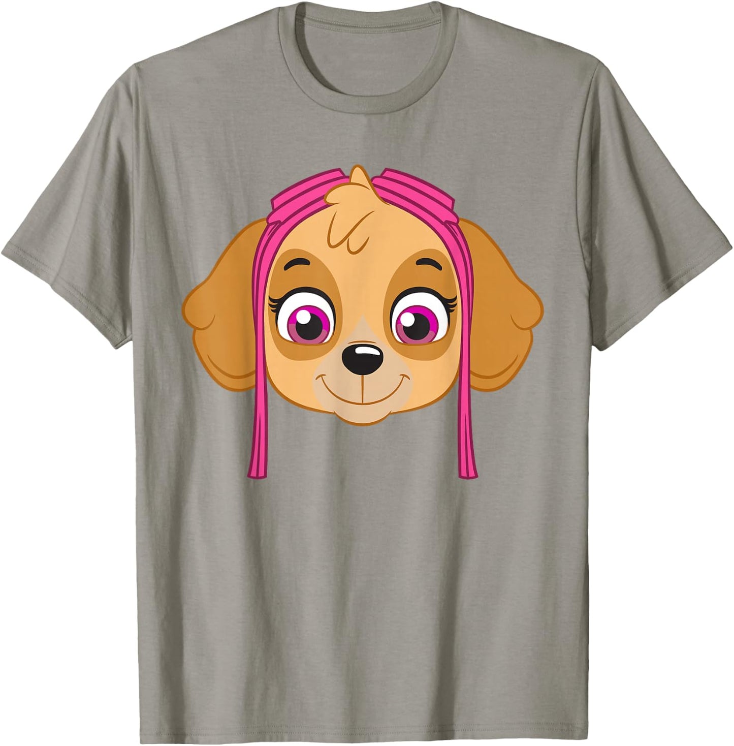 Paw Patrol Big Skye Head T-Shirt - T-Shirt | Sand