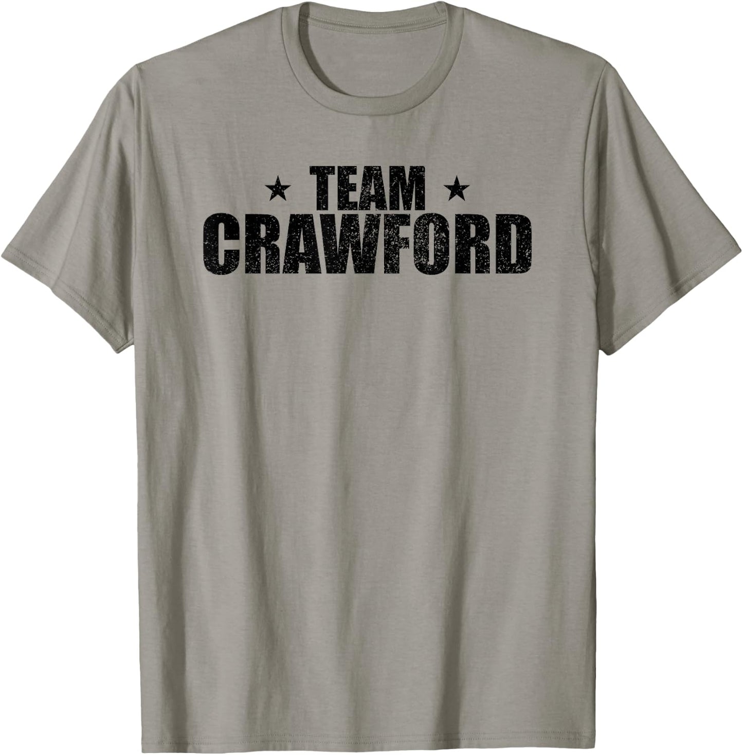 Crawford Surname Family Birthday Crawford Lastname T-Shirt - T-Shirt | Sand