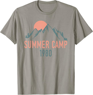 Vintage Summer Camp 1980 T-Shirt - T-Shirt | Sand