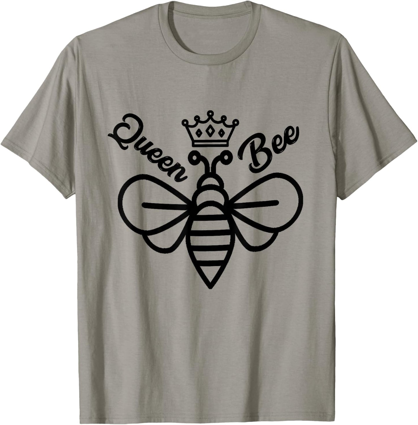 Beekeeping Crown Queen Bee T-Shirt - T-Shirt | Sand