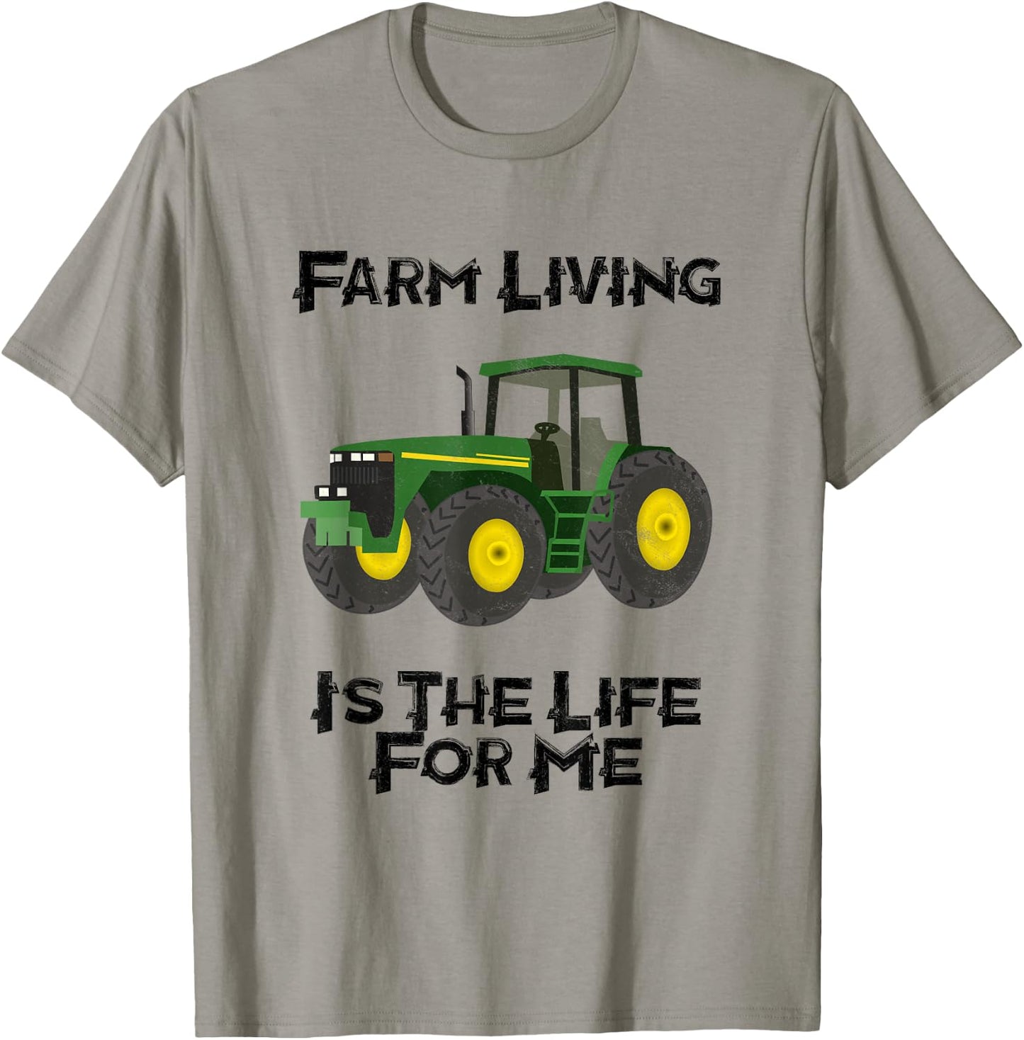 Farm Living Is The Life For Me T-Shirt - T-Shirt | Sand
