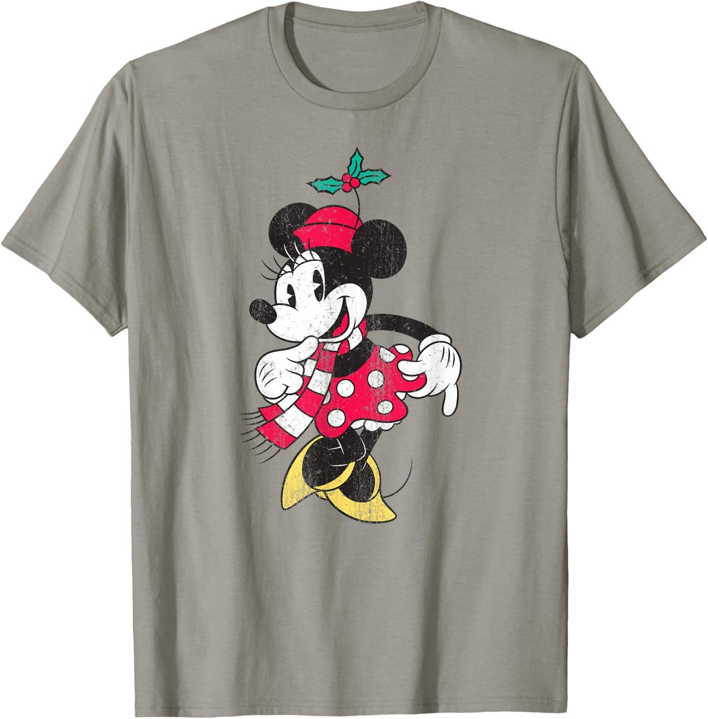 Minnie Mouse - Holiday Christmas Outfit T-Shirt - T-Shirt | Sand
