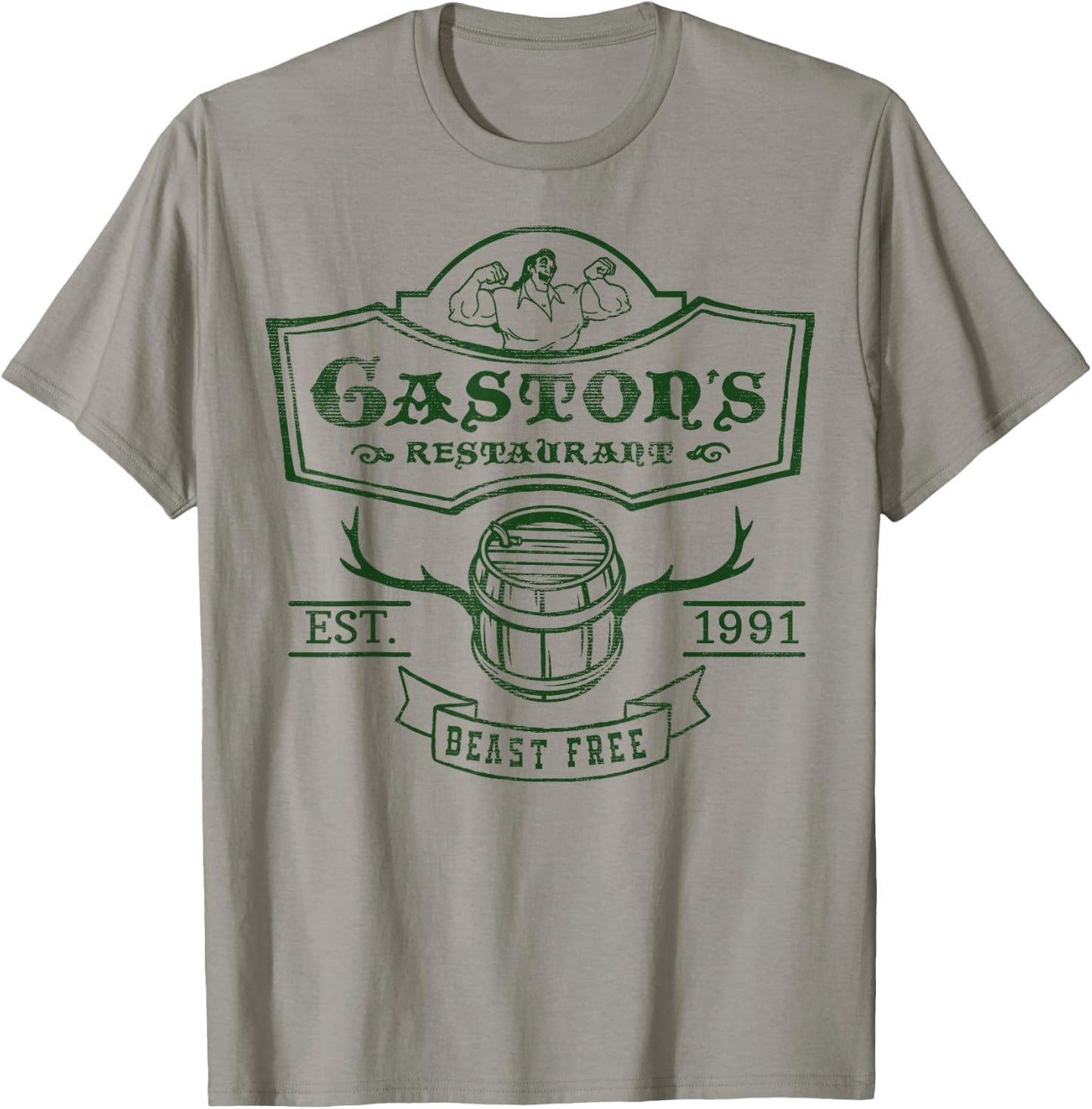 Disney Beauty and the Beast Gaston's Pub Graphic T-Shirt - T-Shirt | Sand