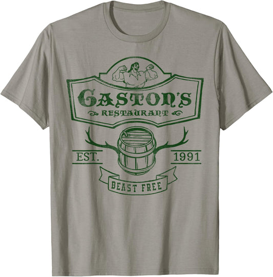 Disney Beauty and the Beast Gaston's Pub Graphic T-Shirt - T-Shirt | Sand