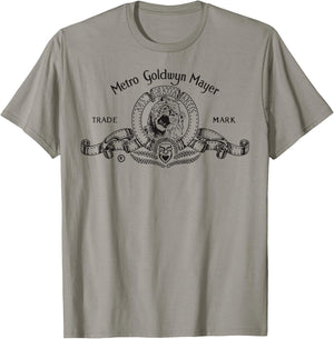 MGM Classic Lion Outlined Logo T-Shirt - T-Shirt | Sand