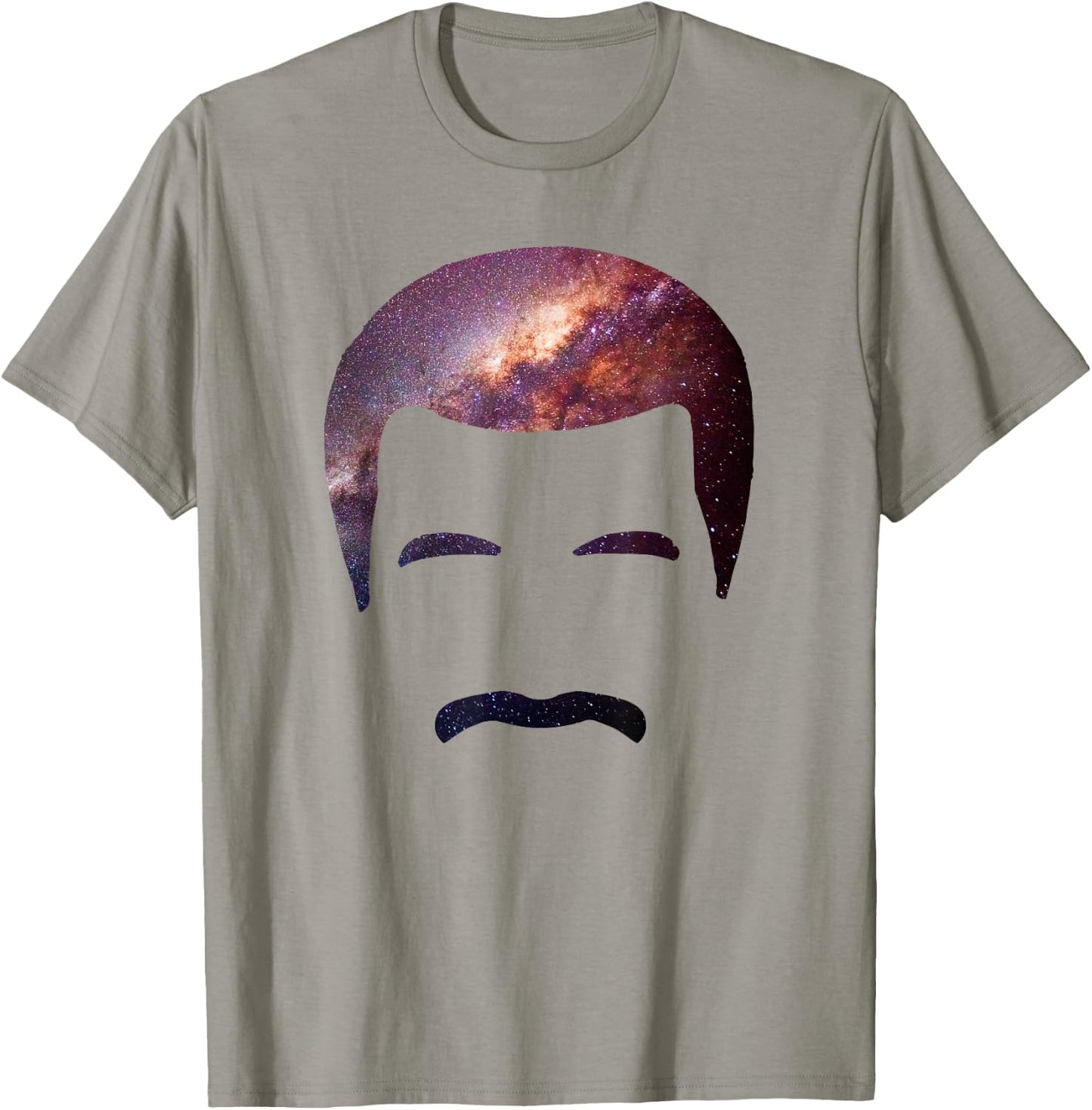 Neil deGrasse Tyson Galaxy T-Shirt - T-Shirt | Sand
