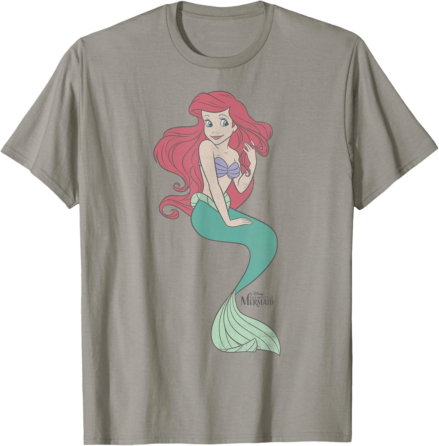 Disney The Little Mermaid Ariel Classic Portrait Small T-Shirt - T-Shirt | Sand