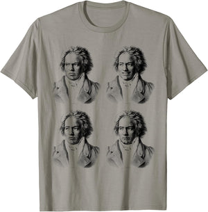 Beethoven Ludwig van Beethoven T-Shirt - T-Shirt | Sand