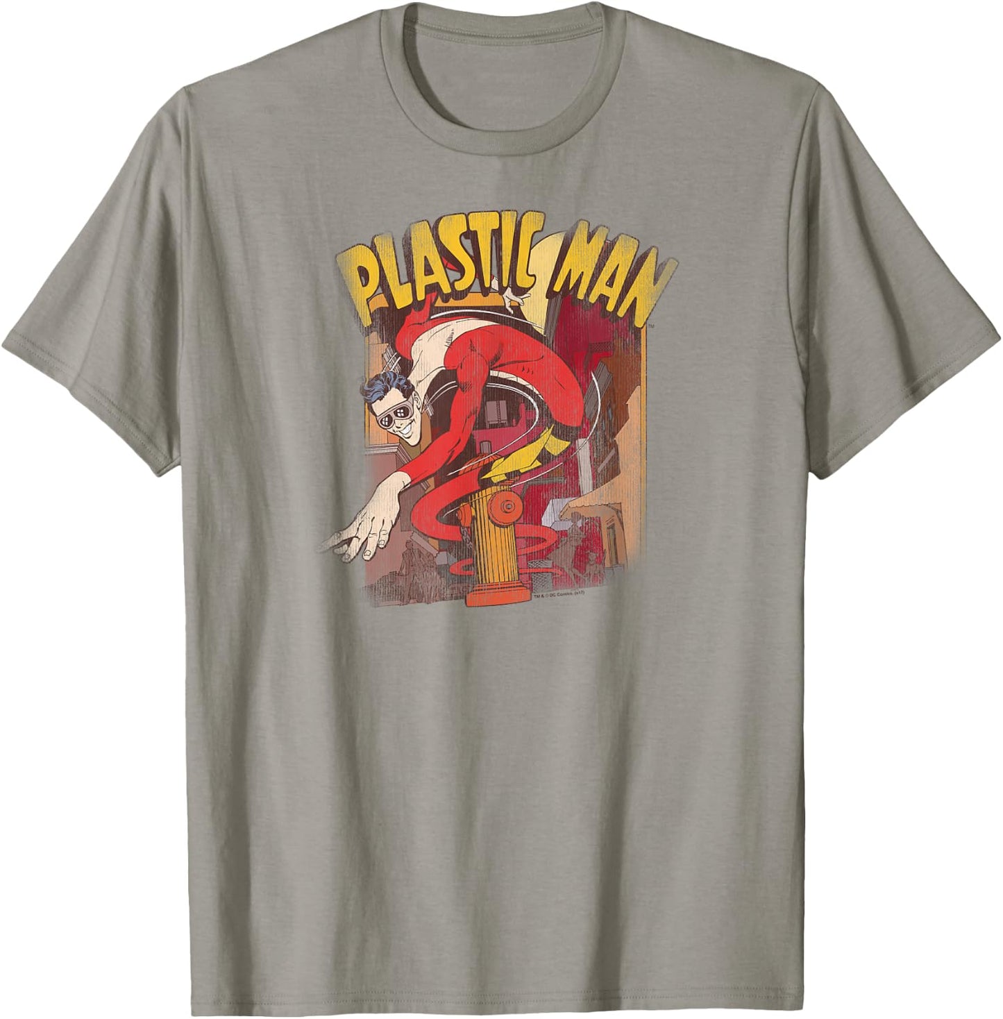 Justice League Plastic Man Street T Shirt T-Shirt - T-Shirt | Sand