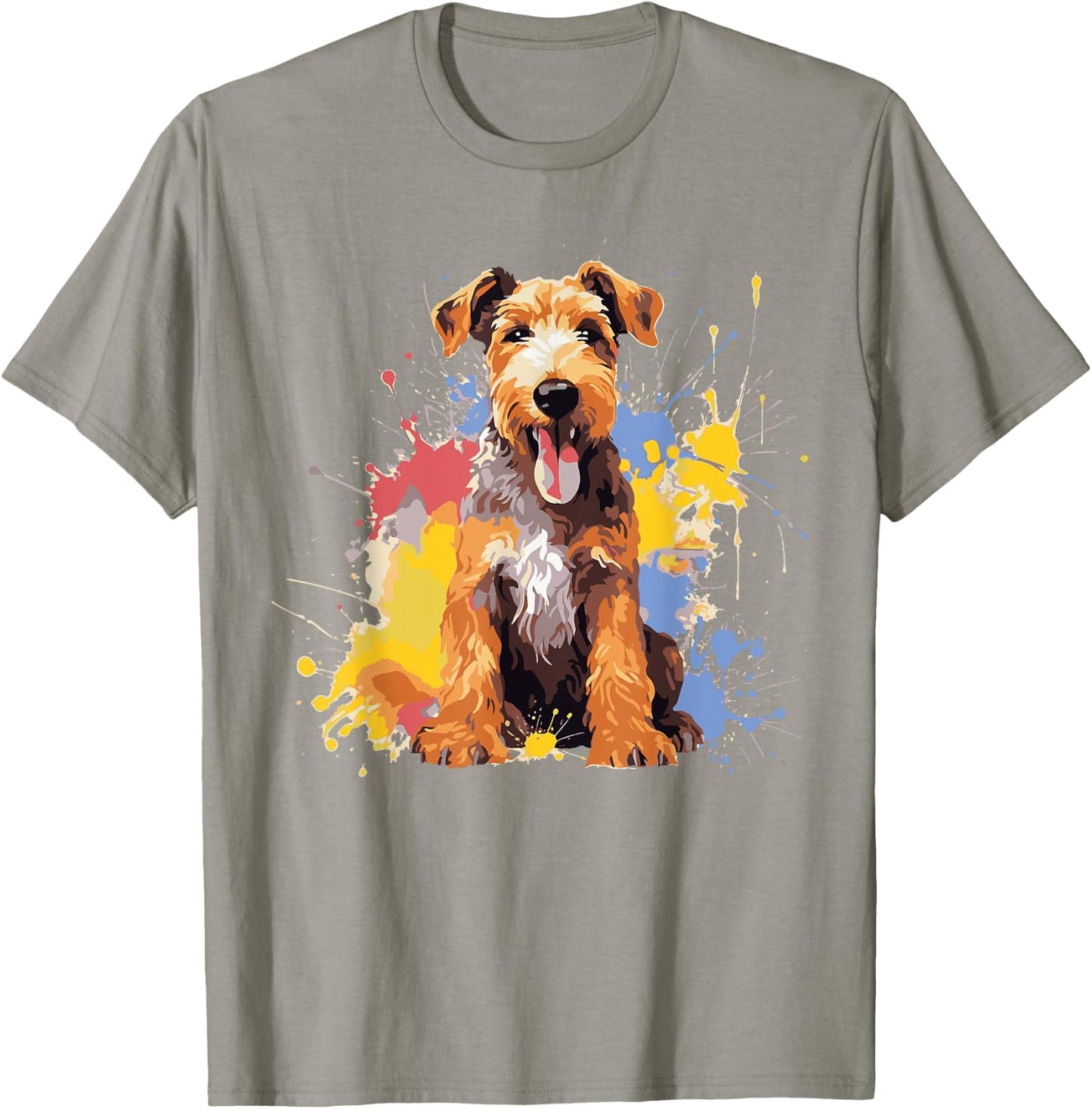 Wire Hair Fox Terrier T-Shirt - T-Shirt | Sand