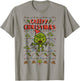Universal Monsters Christmas Black Lagoon Creepy Christmas T-Shirt - T-Shirt | Sand
