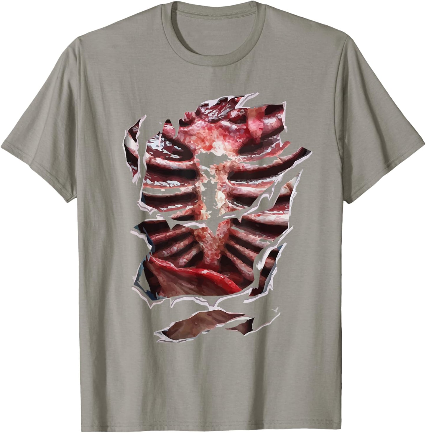 Halloween Zombie Gore DIY Costume T-Shirt - T-Shirt | Sand