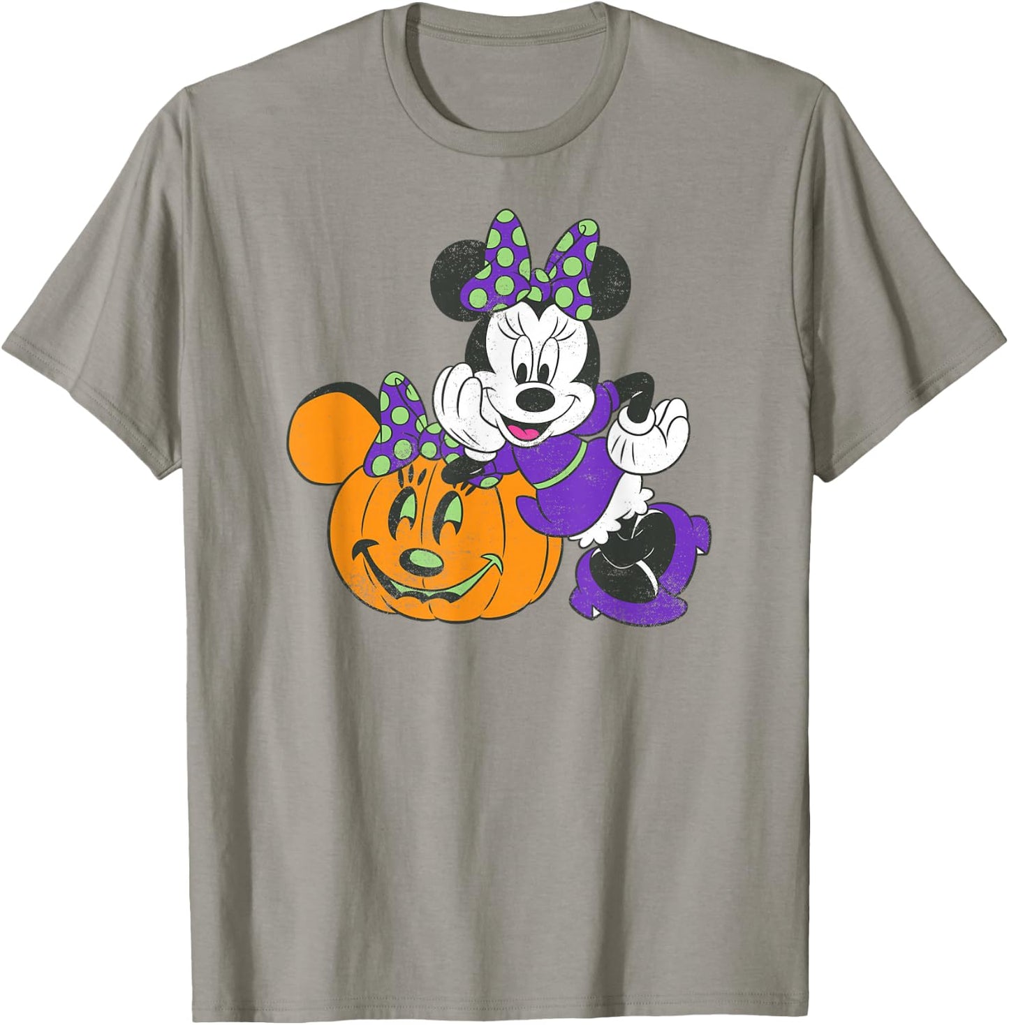 Disney Minnie Mouse Pumpkin Halloween T-Shirt - T-Shirt | Sand