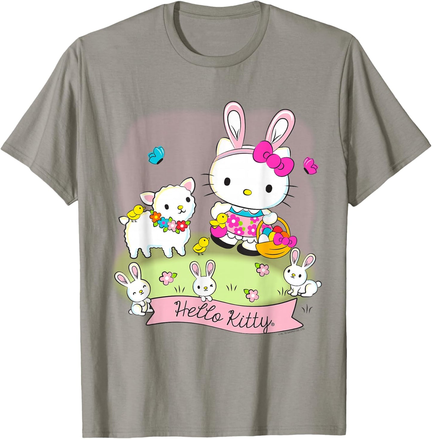 Hello Kitty and Friends Easter Scene Shirt T-Shirt - T-Shirt | Sand
