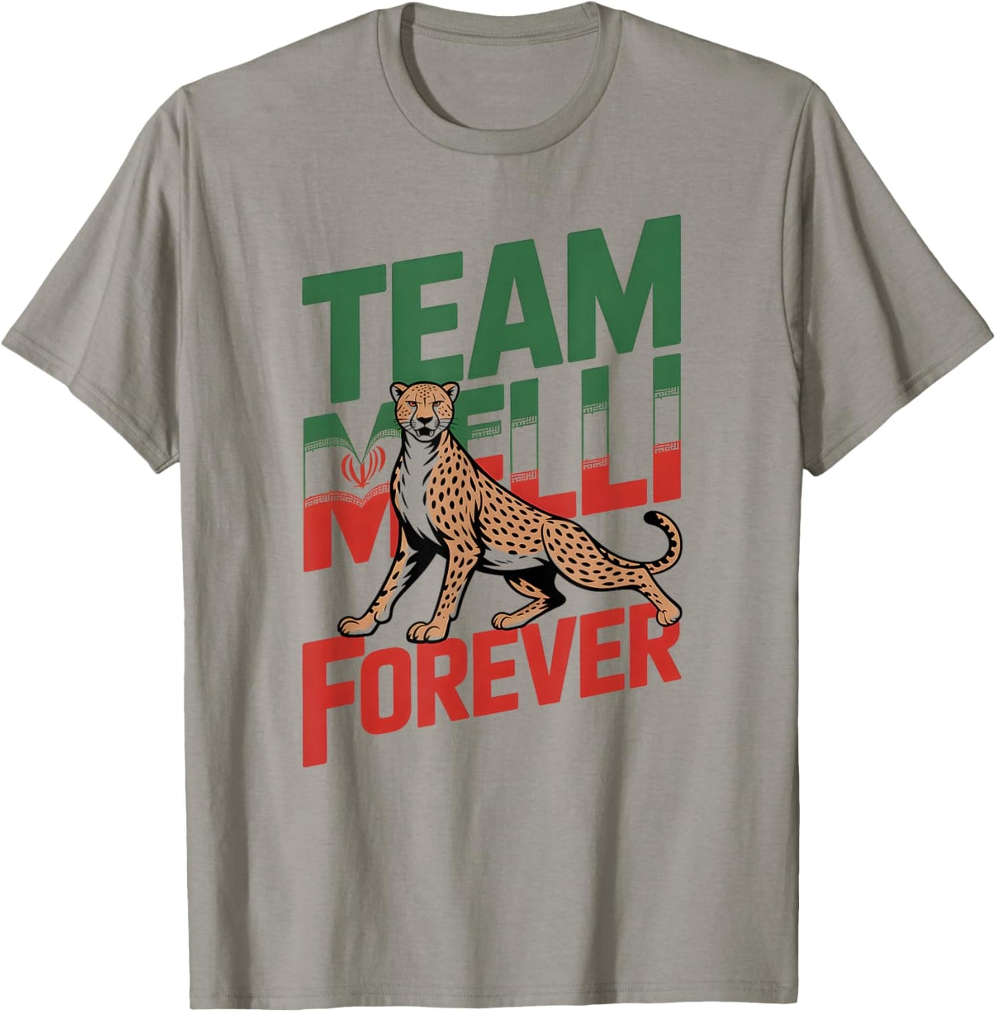 Proud Cheer Iran Team Melli Forever Favorite Country Flag T-Shirt - T-Shirt | Sand