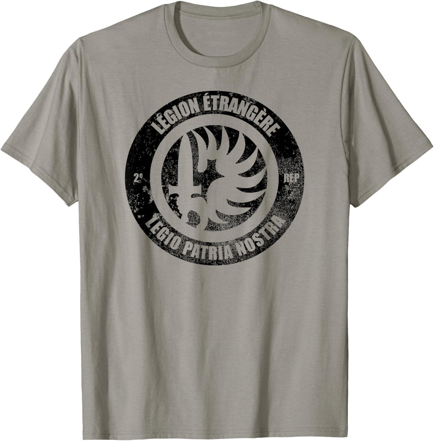 French Foreign Legion Paratrooper T shirt - 2 Rep (subdued) T-Shirt - T-Shirt | Sand
