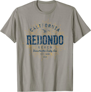 Vintage Redondo Beach Retro T-Shirt - T-Shirt | Sand
