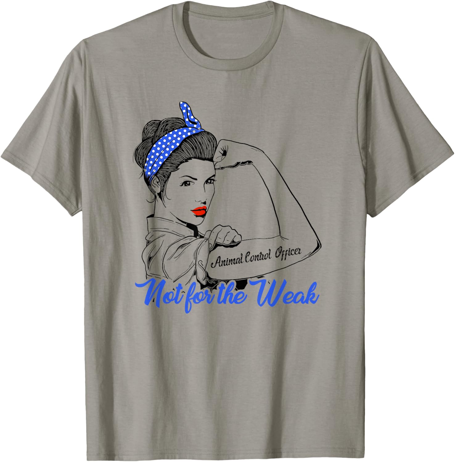 Animal Control Officer Woman Man Gift Strong Woman Tea T-Shirt - T-Shirt | Sand