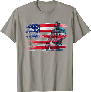 Marvel Captain America Stand to Honor RedWhiteBlue T-Shirt - T-Shirt | Sand