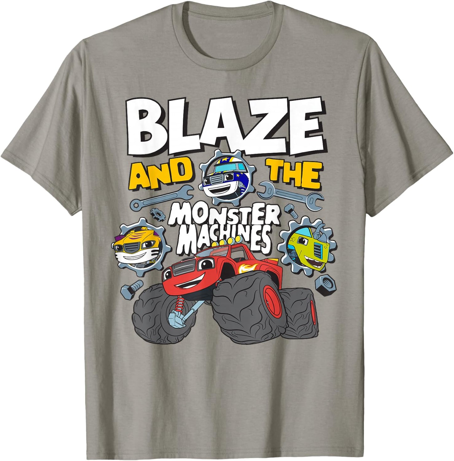 Blaze & The Monster Machines Group T-Shirt - T-Shirt | Sand