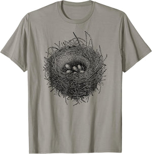 Mintage Birds Nest Fine Jersey T-Shirt - T-Shirt | Sand