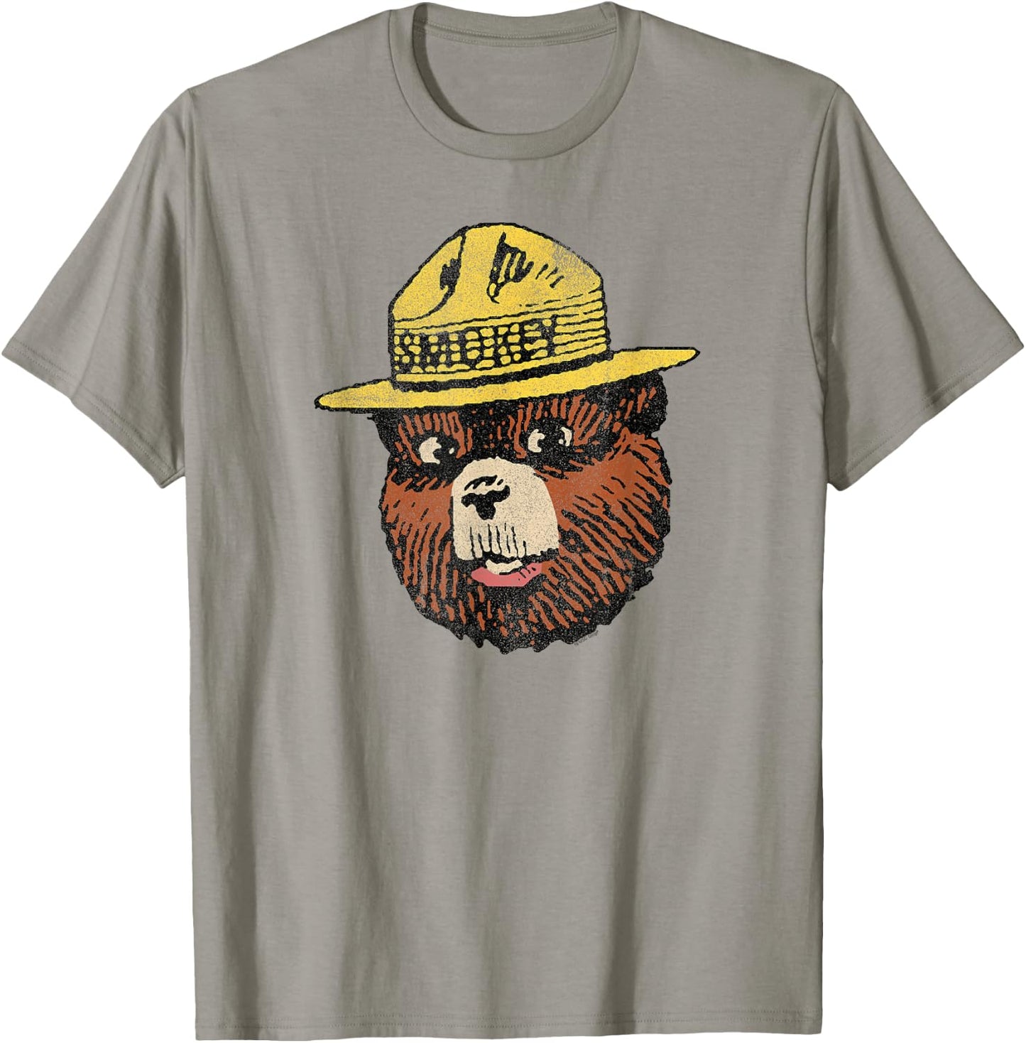 Smokey Bear Vintage Smokey Head T-Shirt - T-Shirt | Sand