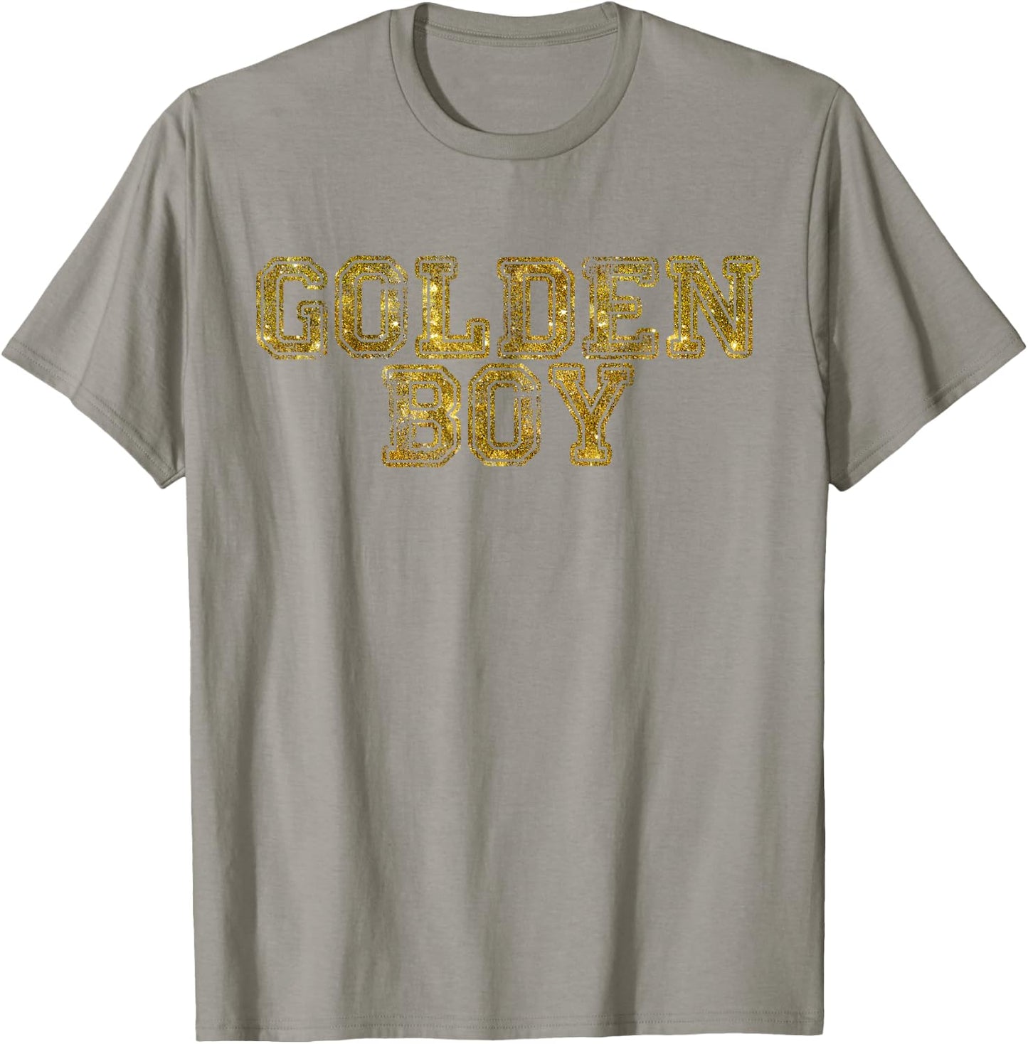 Golden Boy Lucky, Wear and You're Golden! Funny Cool Humor T-Shirt - T-Shirt | Sand
