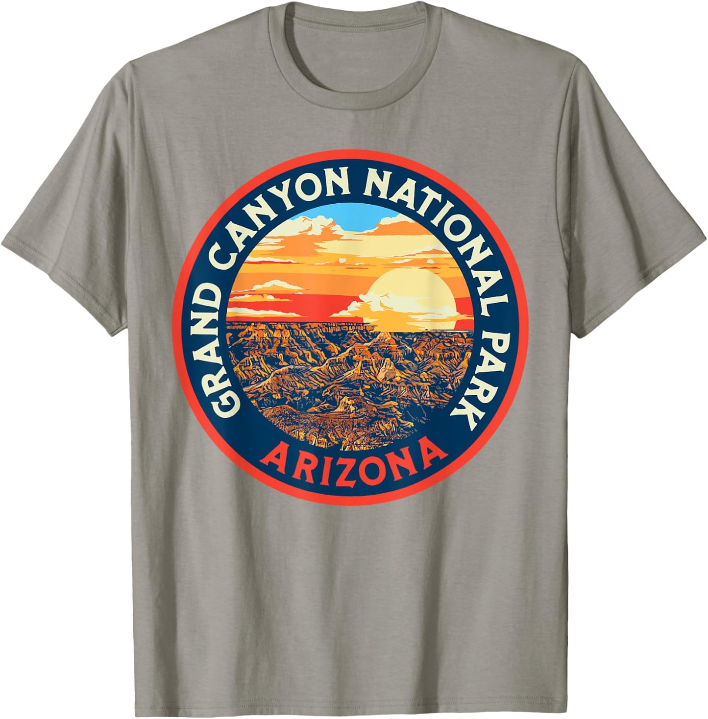 Vintage Grand Canyon National Park Retro 80s Graphic T-Shirt - T-Shirt | Sand