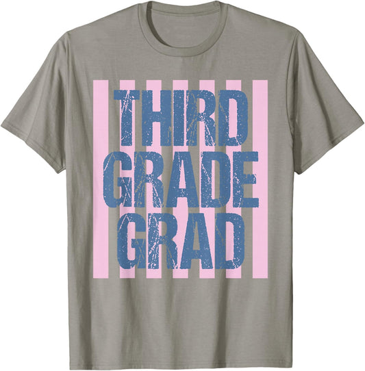 3rd Grade Graduate 2026 Third Grade Grad School Graduation T-Shirt - T-Shirt | Sand